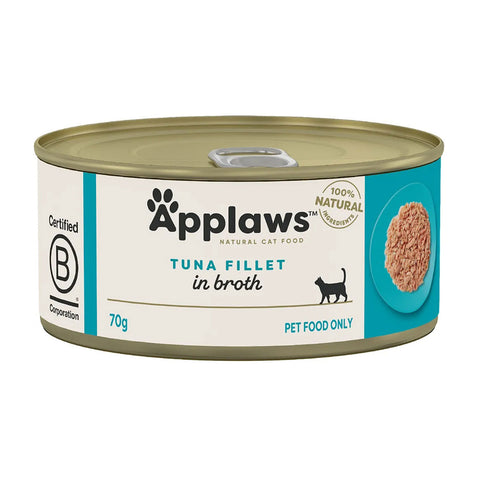 Applaws Tuna Fillet in Broth Adult Wet Cat Food