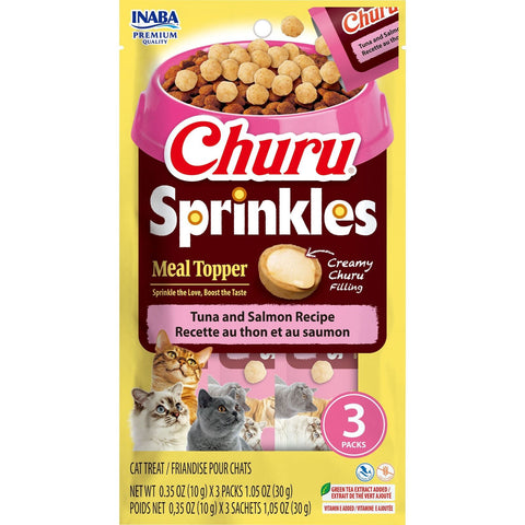 Inaba Churu Sprinkles Tuna & Salmon Cat Meal Topper 30g x 6