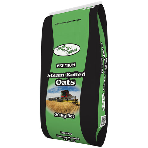 Green Valley Grains Premium Steam Rolled Oats 20kg