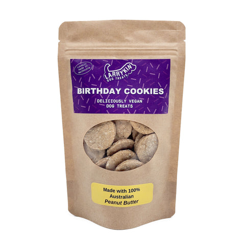 Larrykin Biscuits Birthday Cookies Dog Treats 125g