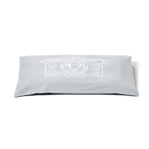 Snooza Organic Pet Futon Ash Grey