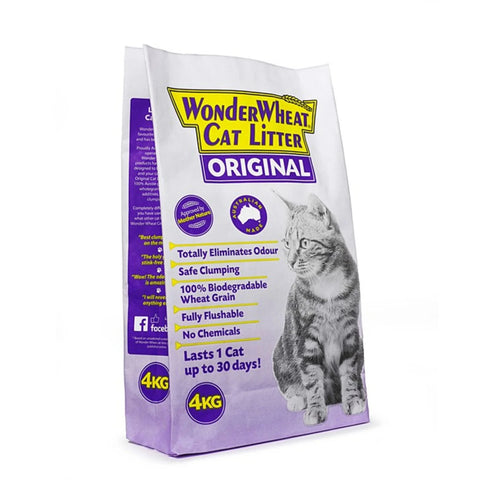 Wonder Wheat Original Cat Litter 4kg