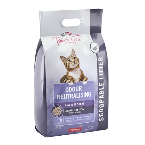 Trouble & Trix Odour Neutralising Lavender Cat Litter 7L/6kg