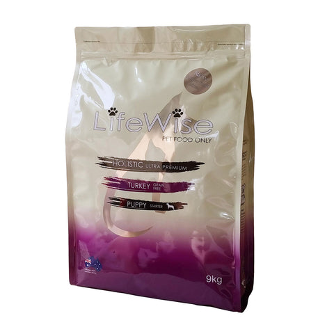 LifeWise Grain Free Turkey Stage 1 Mini Starter Puppy Dry Dog Food