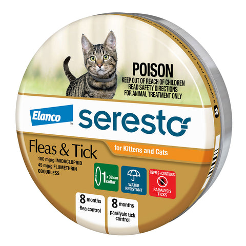 Seresto Flea & Tick Collar for Kittens and Cats