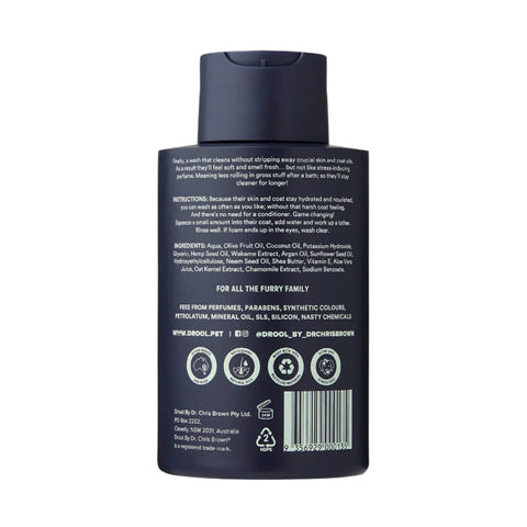 Drool By Dr Chris Brown Unscented Nourish My Coat Wash 500ml