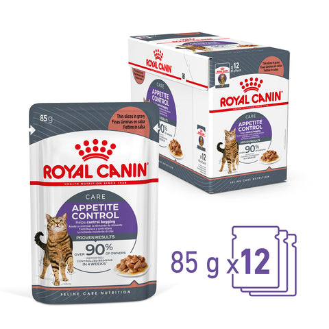 Royal Canin Appetite Control Gravy Adult Wet Cat Food Pouches