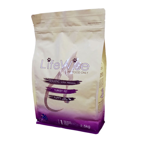 LifeWise Grain Free Turkey Stage 1 Mini Starter Puppy Dry Dog Food