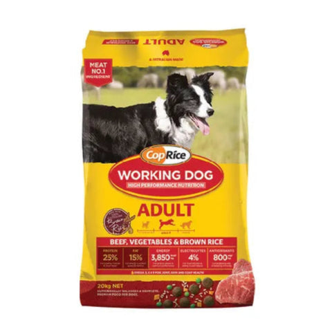CopRice Working Dog Beef Adult Dry Dog Food 20kg