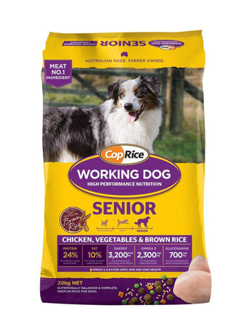 CopRice Working Dog Chicken Senior Dry Dog Food 20kg