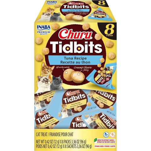 Inaba Churu Tidbits Tuna Cat Treats 12g x 8