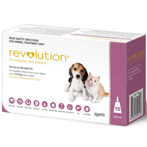 Revolution Puppies and Kittens Mauve