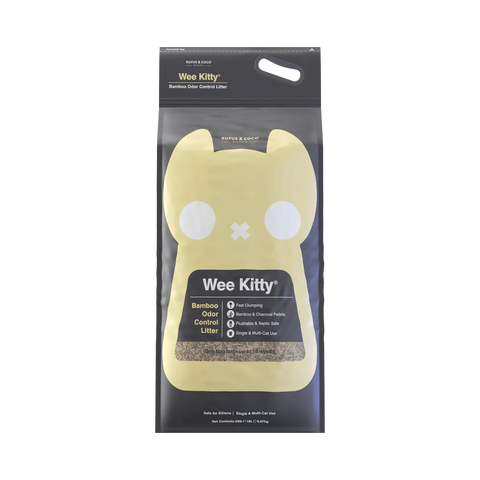Rufus & Coco Wee Kitty Odour Control Bamboo Litter
