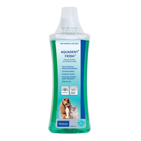 Virbac Aquadent Fresh Dental Solution for Dogs & Cats