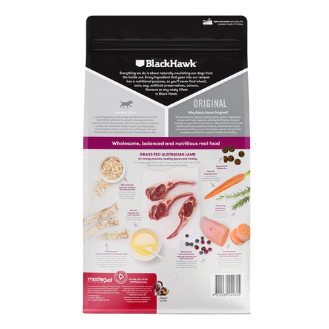 Black Hawk Medium Breed Lamb & Rice Puppy Dry Dog Food