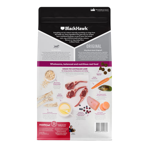 Black Hawk Large Breed Lamb & Rice Puppy Dry Dog Food