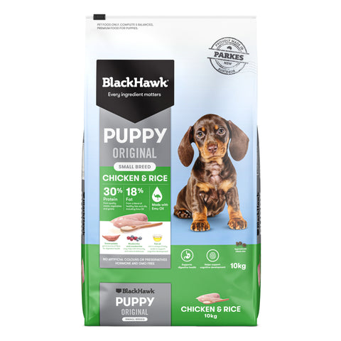 Black Hawk Small Breed Chicken & Rice Puppy Dry Dog Food