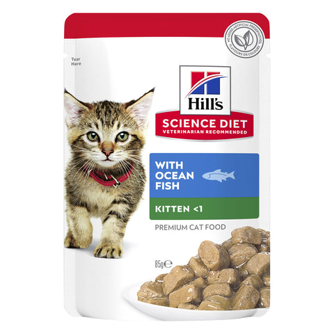 Hill's Science Diet Kitten Ocean Fish Wet Cat Food