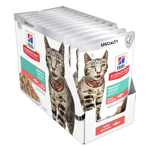 Hill's Science Diet Salmon Perfect Weight Adult Wet Cat Food