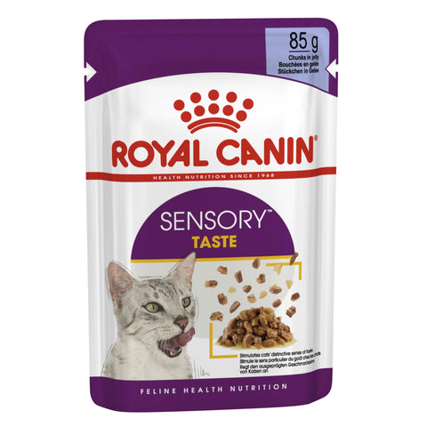 Royal Canin Sensory Taste Jelly Adult Wet Cat Food Pouches