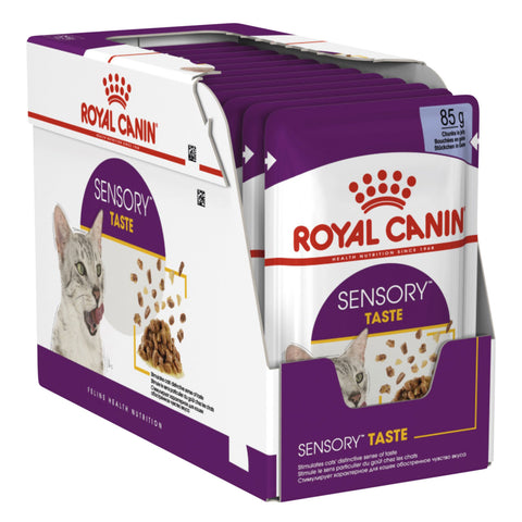 Royal Canin Sensory Taste Jelly Adult Wet Cat Food Pouches