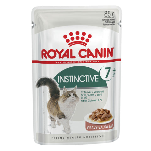 Royal Canin Instinctive 7+ Gravy Adult Wet Cat Food Pouches