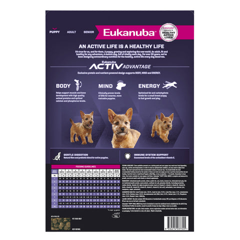 Eukanuba Small Breed Puppy Dry Dog Food