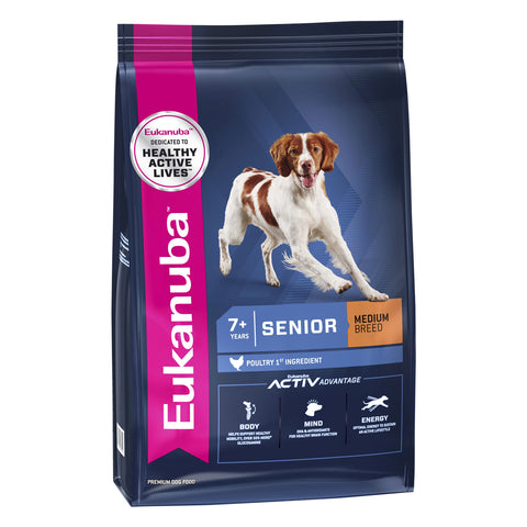 Eukanuba Medium Breed Senior Dry Dog Food 3kg