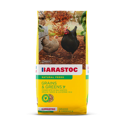 Barastoc Grains and Greens Layer Mix Chicken Feed 20kg