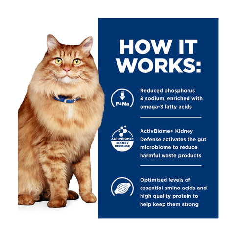 Hill's Prescription Diet K/D Kidney + J/D Mobility Care Dry Cat Food 2.88kg