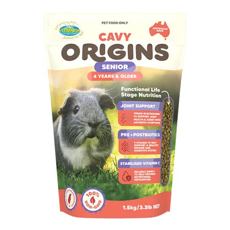 Vetafarm Cavy Origins Senior 1.5kg