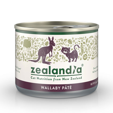 Zealandia Wallaby Pate Adult Wet Cat Food