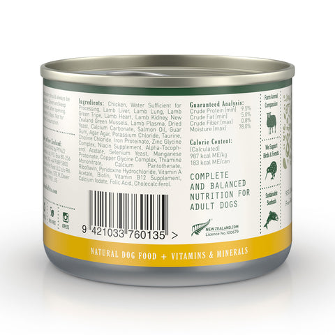 Zealandia Chicken Pate Adult Wet Dog Food