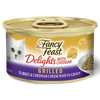 Fancy Feast Delights with Cheddar Grilled Turkey & Cheddar Cheese Feast in Gravy Adult Wet Cat Food