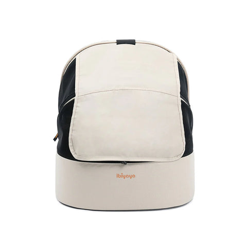 Ibiyaya Panorama Zipper-Free Pet Carrier Small Buttermilk