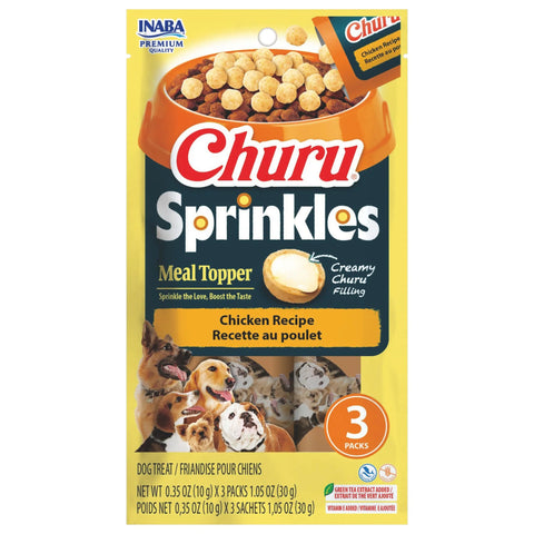 Inaba Churu Sprinkles Chicken Dog Meal Topper 30g x 6