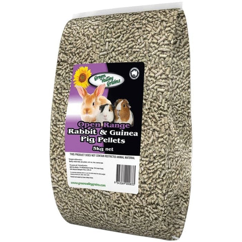 Green Valley Grains Premium Rabbit & Guinea Pig Pellets 5kg
