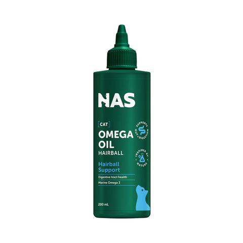 Natural Animal Solutions Omega Oil Cat Hairball Support 200ml
