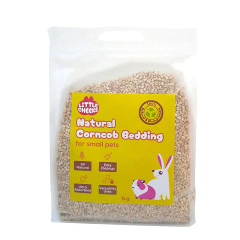 Little Cheeks Natural Corncob Bedding 1kg