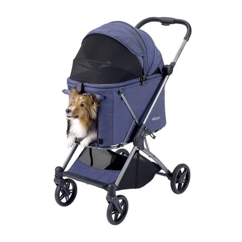 Ibiyaya Maxi Deep Carriage Pet Stroller Royal Blue