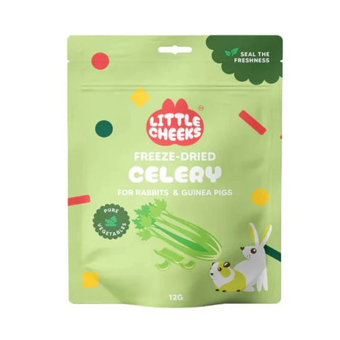 Little Cheeks Freeze Dried Celery Pet Treats 12g