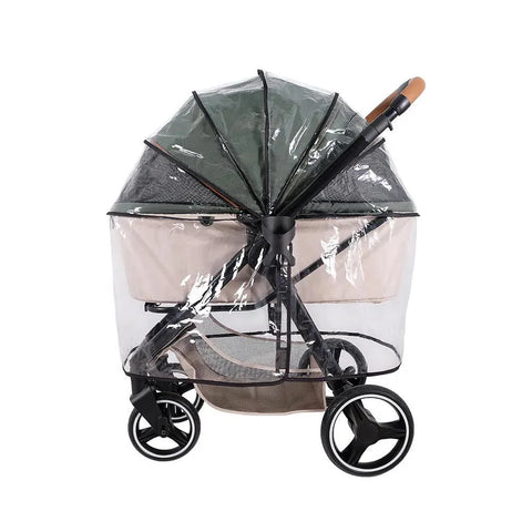 Ibiyaya Universal Raincover for Pet Stroller XL