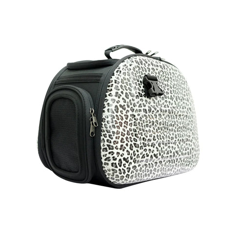 Ibiyaya Eva Classic Collapsible Pet Carrier Leopard