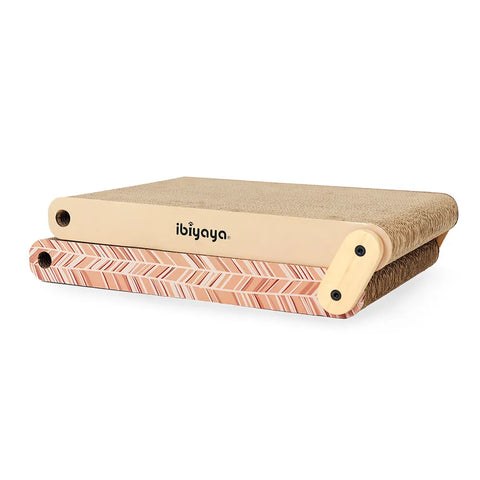 Ibiyaya Fold-Out Cardboard Scratcher Cinnamon