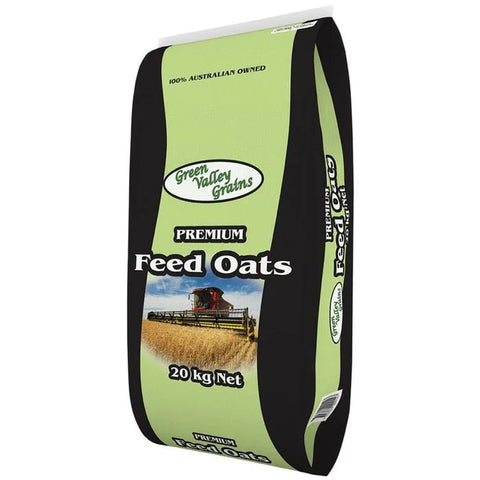 Green Valley Grains Premium Feed Oats 20kg