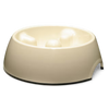 Dogit Go Slow Anti-Gulping Dog Bowl White