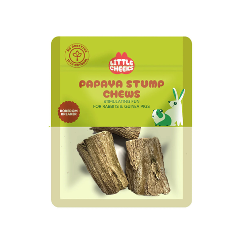 Little Cheeks Papaya Stump Chews 3pcs
