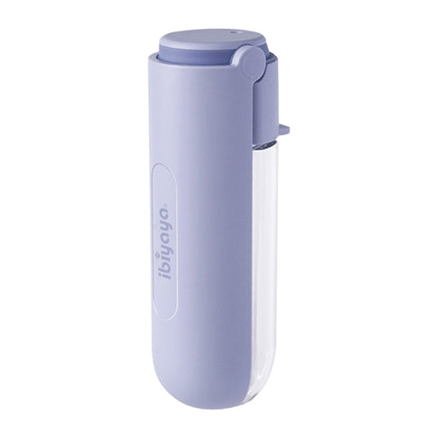 Ibiyaya Pupoasis Fold & Go Water Bottle Lavender