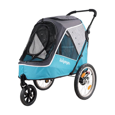 Ibiyaya Happy Pet 2.0 Jogger with Bike Attachment Blue