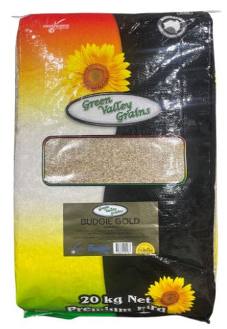 Green Valley Grains Budgie Gold 20kg